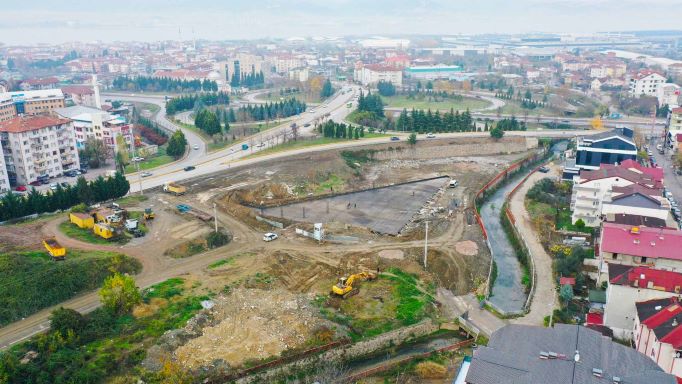 Gölcük Yeni Terminal’de temel hazırlığı