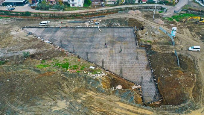 Gölcük Yeni Terminal’de temel hazırlığı