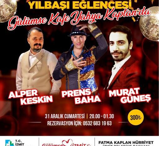 Gülümse Kafe’de her bütçeye uygun yılbaşı programı