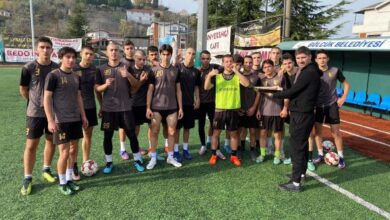 Gürcistan U-17 Futbol Takımı Aragvelebi Çalışmalarını Gölcük'te Sürdürüyor