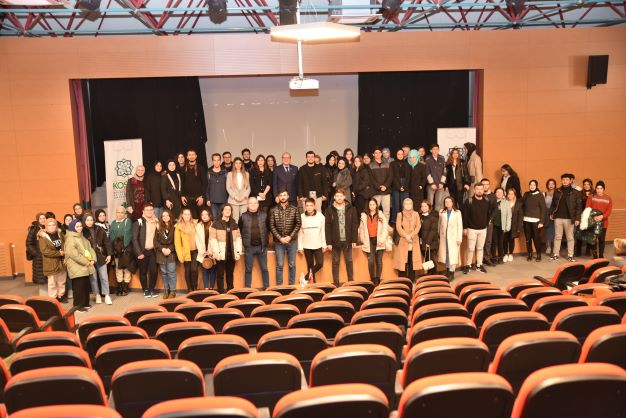 KSO Başkanı Zeytinoğlu, KOSTÜ öğrencileri ile buluştu