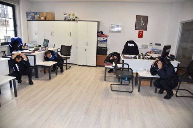 Kartepe'de Gerçeği Aratmayan Tatbikat