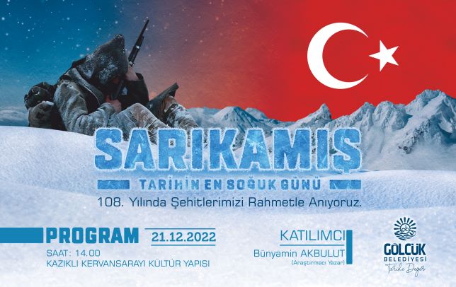 Sarıkamış Şehitlerinin Büyük Mücadelesi Gölcük'te Anlatılacak