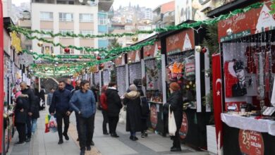 Yılbaşı El Emeği Pazarı’na yoğun ilgi!