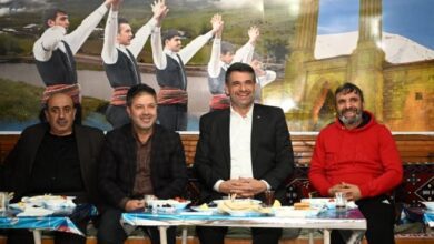 Kocaman Dadaşlara Misafir Oldu