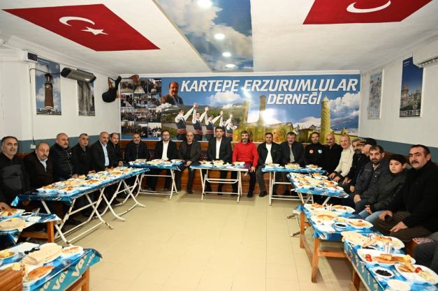 Kocaman Dadaşlara Misafir Oldu