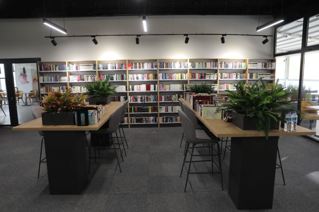 Leyla Atakan Şehir Kütüphanesi kapılarını açmaya hazırlanıyor