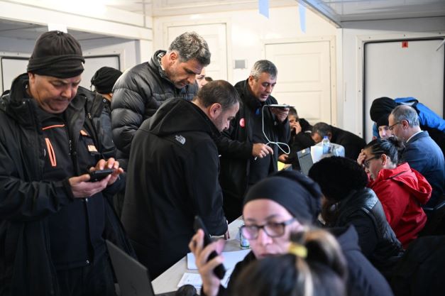 Başkan Kocaman ve Ekibi Hatay'da