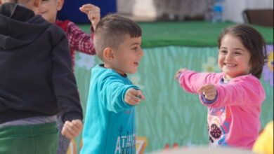 Çocuklar yeniden gülmeye başladı