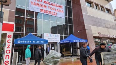 GÖLCÜK BELEDİYESİ DEPREM BÖLGESİ İÇİN YARDIM KAMPANYASI BAŞLATTI