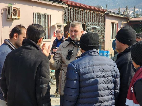 Hatay’da Dezenfeksiyon Çalışmaları Aralıksız Sürüyor
