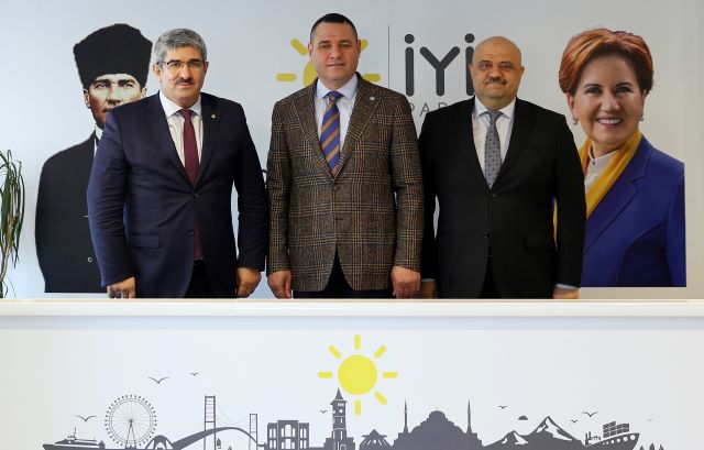 KOTO’dan İyi Parti’nin Yeni İl Başkanı Nusret Acur’a ‘hayırlı olsun’ ziyareti