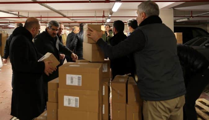 KOTO’nun yardım TIR’ları yola çıktı: Gün birlik olma günüdür