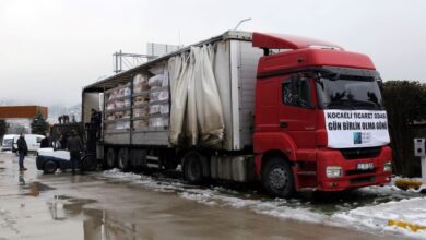 KOTO’nun yardım TIR’ları yola çıktı: Gün birlik olma günüdür