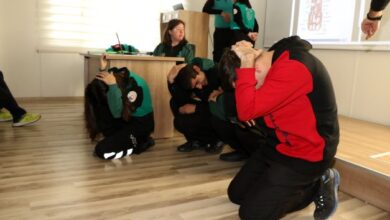 Özel öğrencilere deprem eğitimi