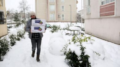 Soğuk havada sıcak hizmet