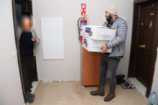 Soğuk havada sıcak hizmet