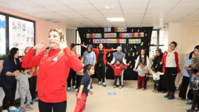 Anne Şehir’den Down Sendrumlu miniklere anlamlı etkinlik