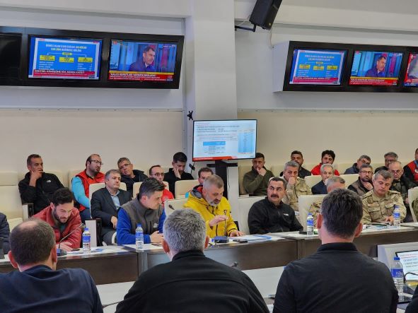 Başkan Sezer Hatay'daki Çalışmalar Hakkında Bilgi Verdi