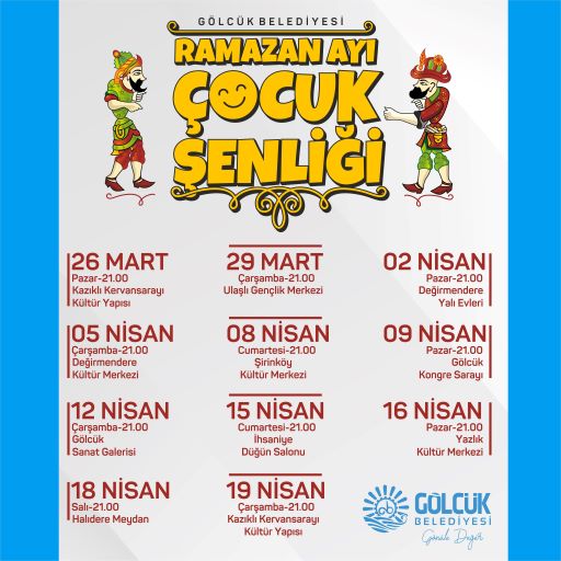 Gölcük Belediyesi Geleneksel Ramazan Akşamlarını Yaşatacak