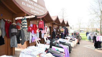 Kartepeli kadınlardan el emekleriyle destek