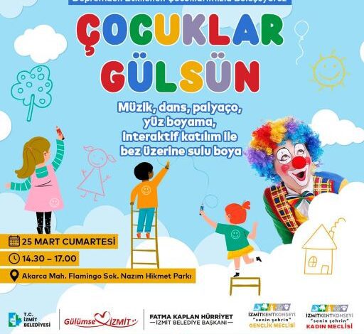 ‘Çocuklar Gülsün’ Etkinliği