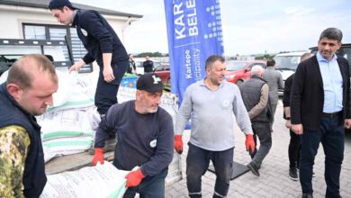 27 Ton Gübre Kartepeli Çiftçilere Dağıtıldı