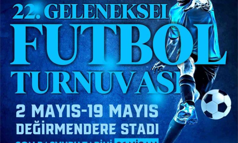 Gölcük Belediyesi 22. Geleneksel Futbol Turnuvası Başlıyor