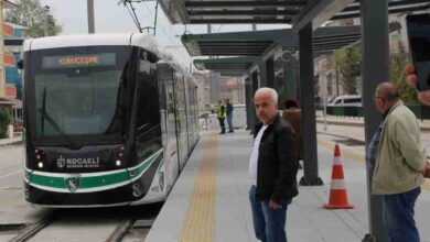 Kuruçeşme tramvay hattında seferler başladı