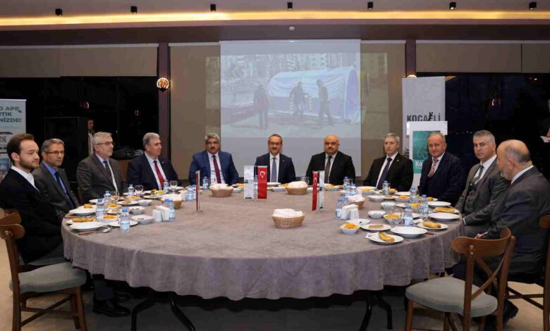 Vali Yavuz’dan KOTO ailesine teşekkür-