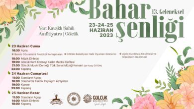 13. Bahar Şenliği Gölcük'te Başlıyor
