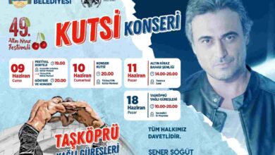 49. Altın Kiraz Festivali başlıyor