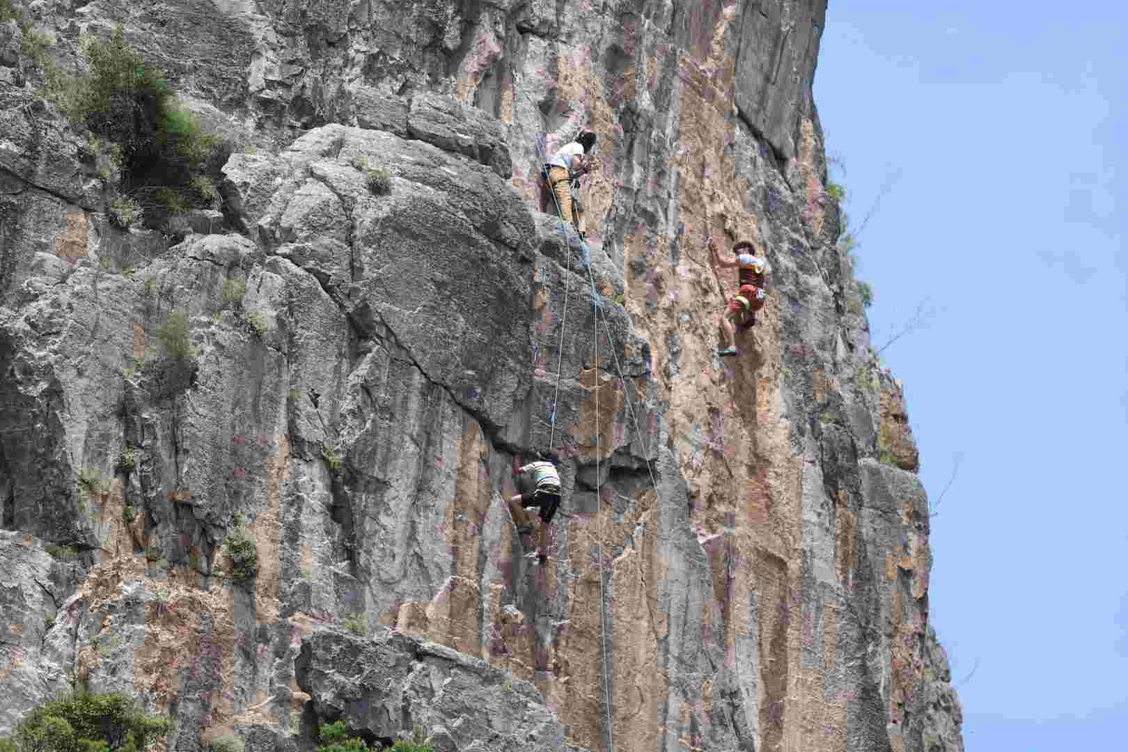 Ballıkayalar Tırmanış Şenliği’nde kupalar sahiplerini buldu