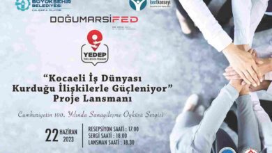 DOĞUMARSİFED’İN “KOCAELİ İŞ DÜNYASI KURDUĞU İLİŞKİLERDE GÜÇLENİYOR PROJESİNİN TANITIM LANSMANI YAPILACAK