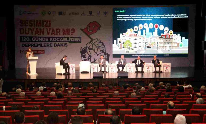Kocaeli’de deprem paneli