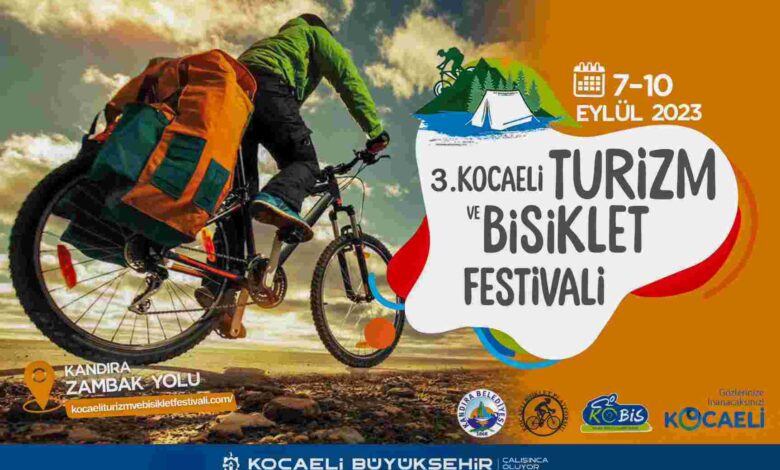 3. Kocaeli Turizm ve Bisiklet Festivali’ne 68 bin kişi başvurdu