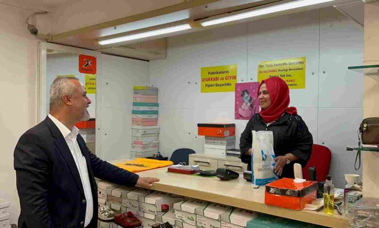 Esnafın talepleri not alındı