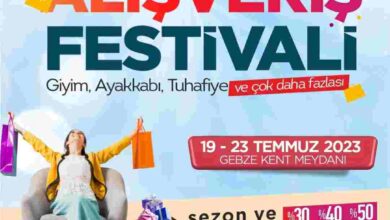 Gebze, Alışveriş Festivaliyle şenlenecek