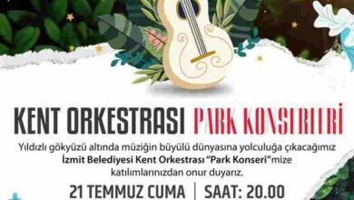 Kent Orkestrası park konserlerine başlıyor