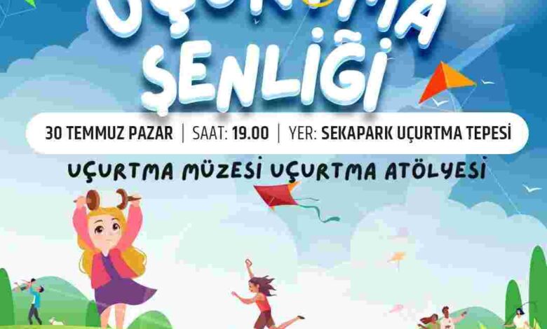 Minikleri Uçurtma Şenliğinde Buluşacak