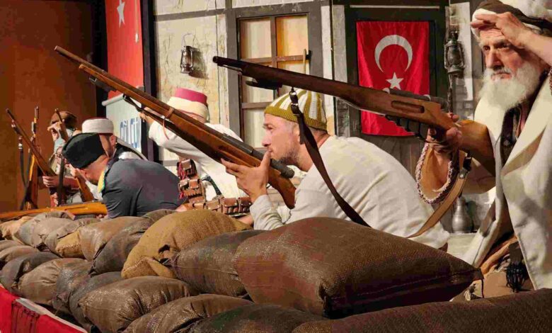 Servetiye cephesindeki destansı mücadele sahneye taşındı