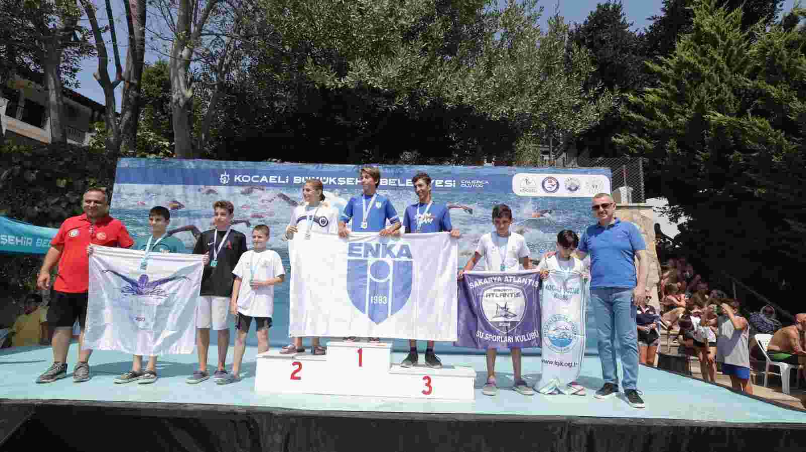 Türkiye Şampiyonası için Kocaeli’de kulaç attılar