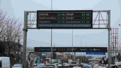 Şehrin önemli güzergâhlarına anlık kontrol