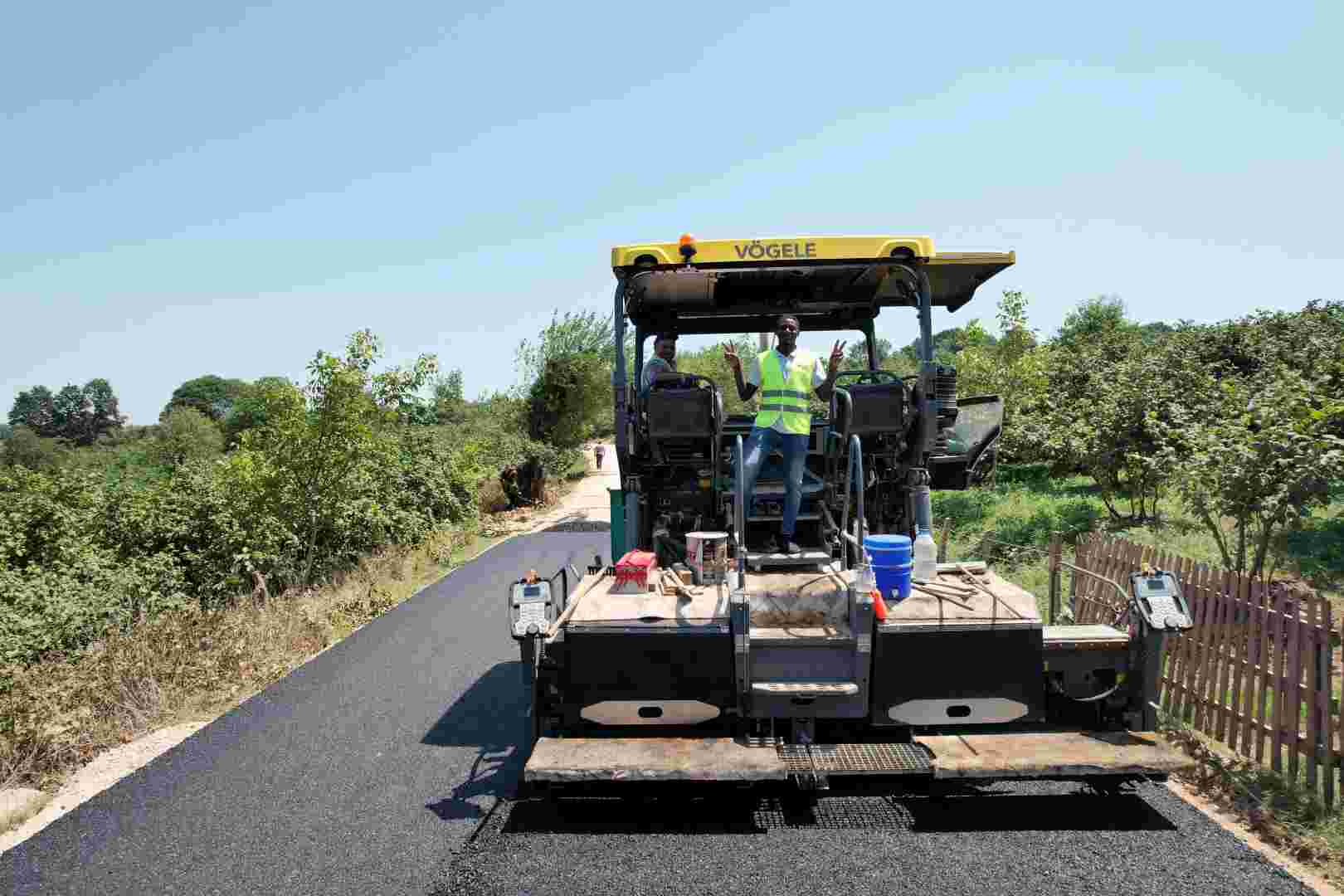 Togolu Fousseni, Kandıra yollarında staj yapıyor