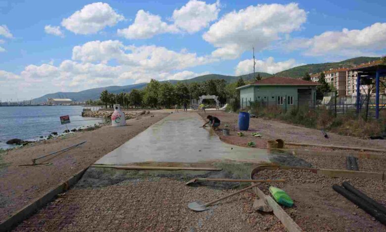 Yarımca’ya yeni bir sahil parkı geliyor