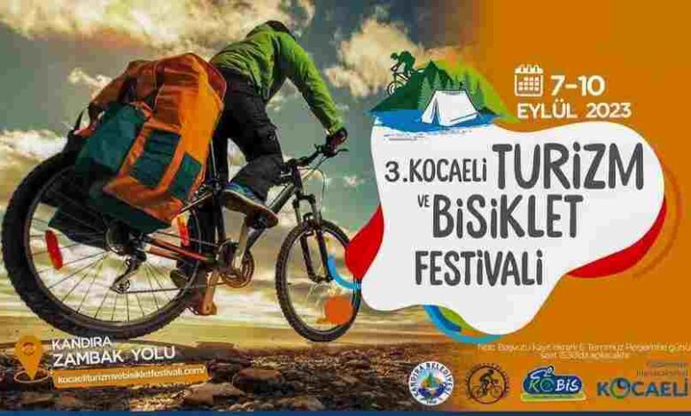 3. Kocaeli Turizm ve Bisiklet Festivali başlıyor