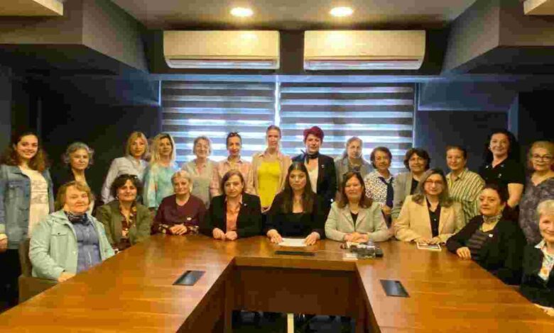 CHP Kadın Kolları Basın Açıklaması