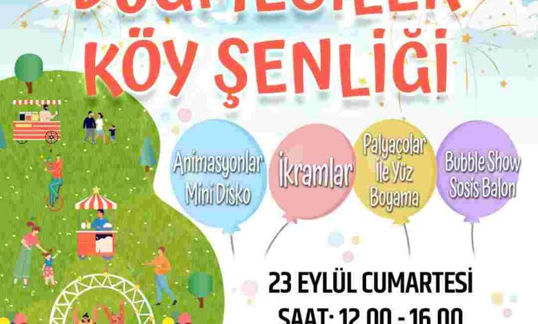 Düğmeciler Köy Şenliği başlıyor!