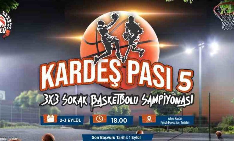 Kardeş Pası ‘Sokak Basketbol Şampiyonası