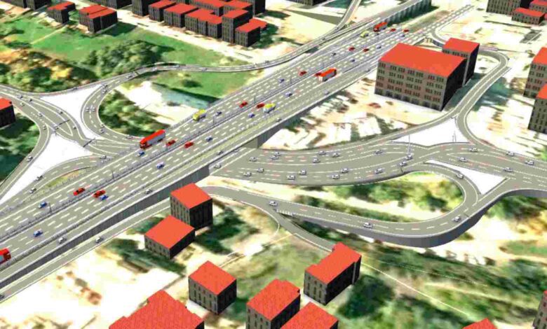 Kaşkaldere Kavşağı’nda yoğun çalışma